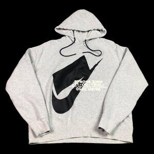 Nike‎ NSW Heather Gray Raglan Not a Sample Sweatshirt Adult Size Medium